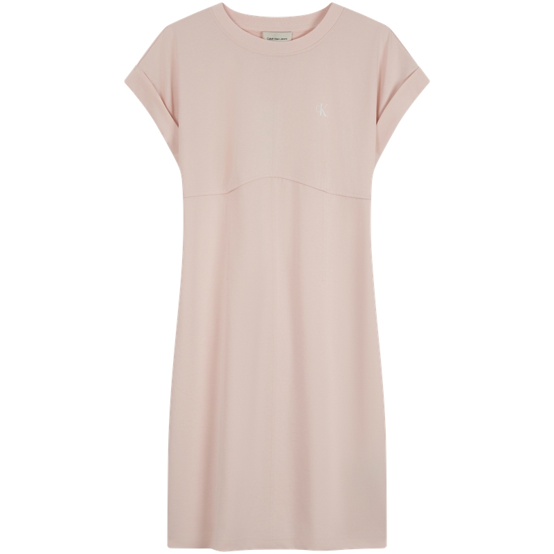 SS25 платье с короткими рукавами Women's Calvin Klein, розовый
SS25 платье с короткими рукавами Women's Calvin Klein, розовый