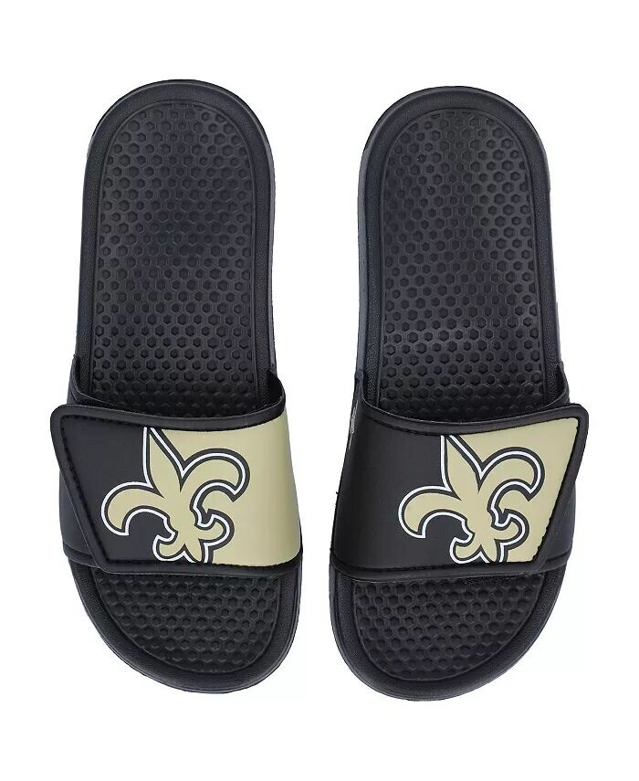 Сандалии-слайды New Orleans Saints Colorblock Big Logo Legacy для мальчиков и девочек FOCO
Сандалии-слайды New Orleans Saints Colorblock Big Logo Legacy для мальчиков и девочек FOCO