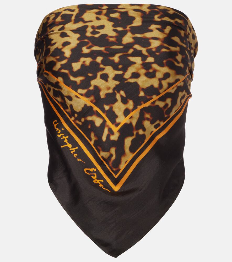 Шелковая блузка Christopher Esber, Tortoiseshell
Шелковая блузка Christopher Esber, Tortoiseshell