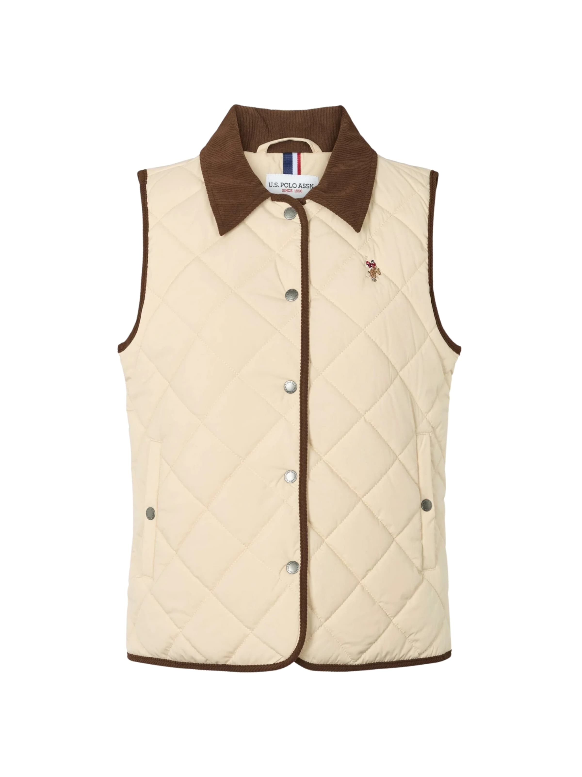 U.S. POLO ASSN. Жилет 'Mandi' в цвете Sand
U.S. POLO ASSN. Жилет 'Mandi' в цвете Sand