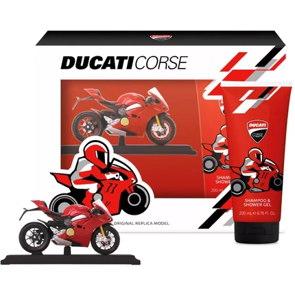 Подарочный набор шампунь-гель для душа - 200 мл Ducati
Подарочный набор шампунь-гель для душа - 200 мл Ducati