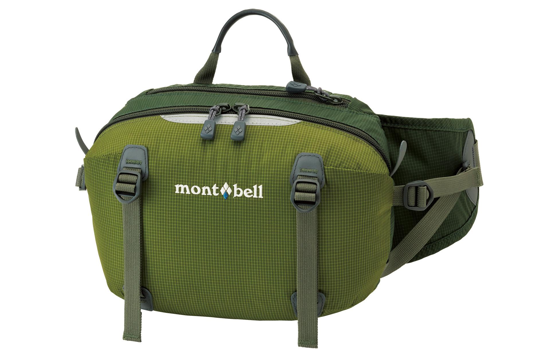 MONTBELL Нейлоновый поясной рюкзак унисекс зеленый, Green
MONTBELL Нейлоновый поясной рюкзак унисекс зеленый, Green