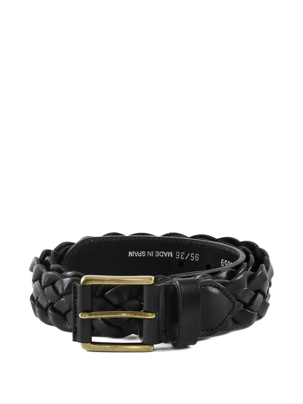 Плетеный ремень с пряжкой Loja Das Meias, черный
Плетеный ремень с пряжкой Loja Das Meias, черный