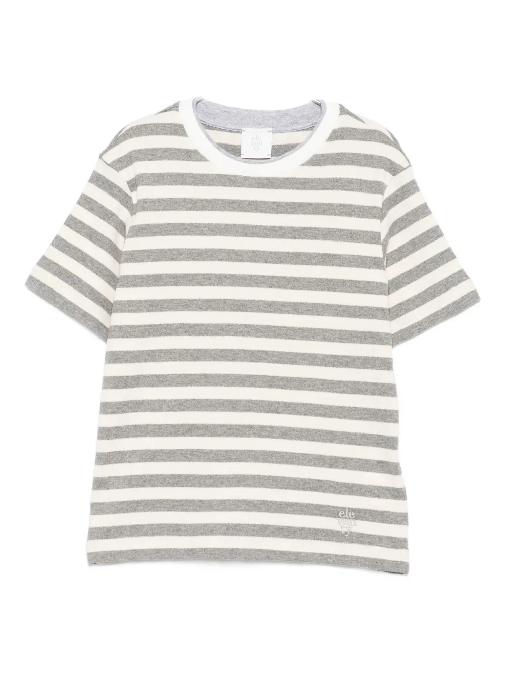 Полосатый хлопковый топ Eleventy Kids, нейтральный
Полосатый хлопковый топ Eleventy Kids, нейтральный