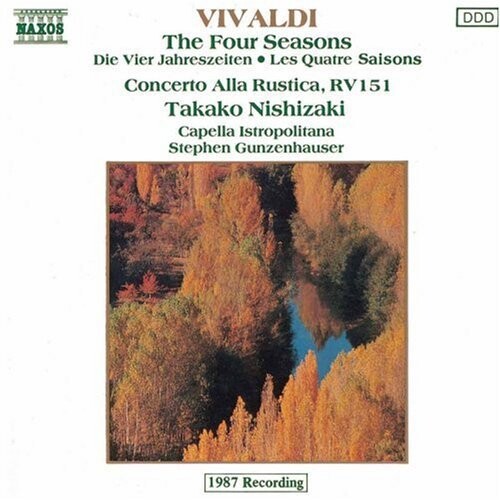 CD диск Vivaldi / Gunzenhauser: 4 Seasons 
CD диск Vivaldi / Gunzenhauser: 4 Seasons
