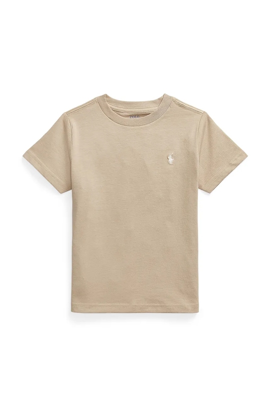 Детская хлопковая футболка Polo Ralph Lauren, бежевый
Детская хлопковая футболка Polo Ralph Lauren, бежевый