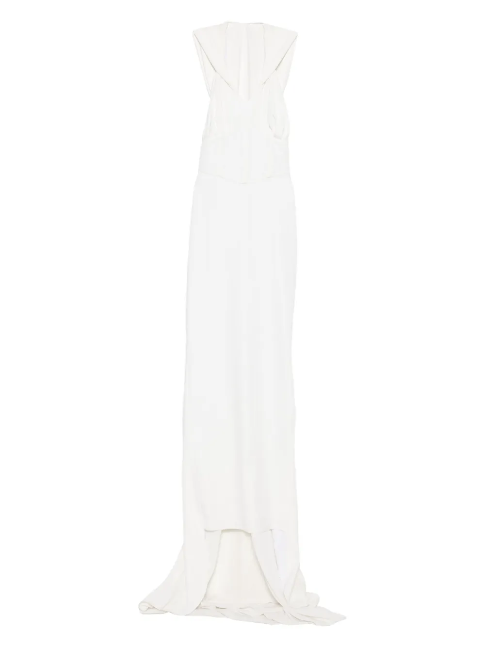 Платье без рукавов с капюшоном Vestiaire d'un Oiseau Libre, белый
Платье без рукавов с капюшоном Vestiaire d'un Oiseau Libre, белый