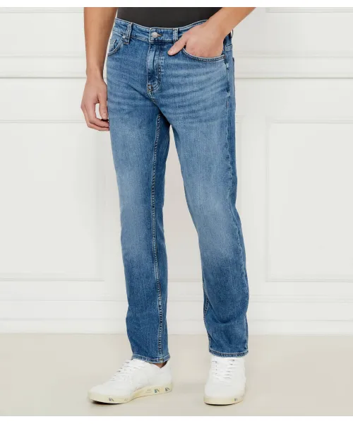 Джинсы делавэр бо Slim fit Boss Orange, синий
Джинсы делавэр бо Slim fit Boss Orange, синий