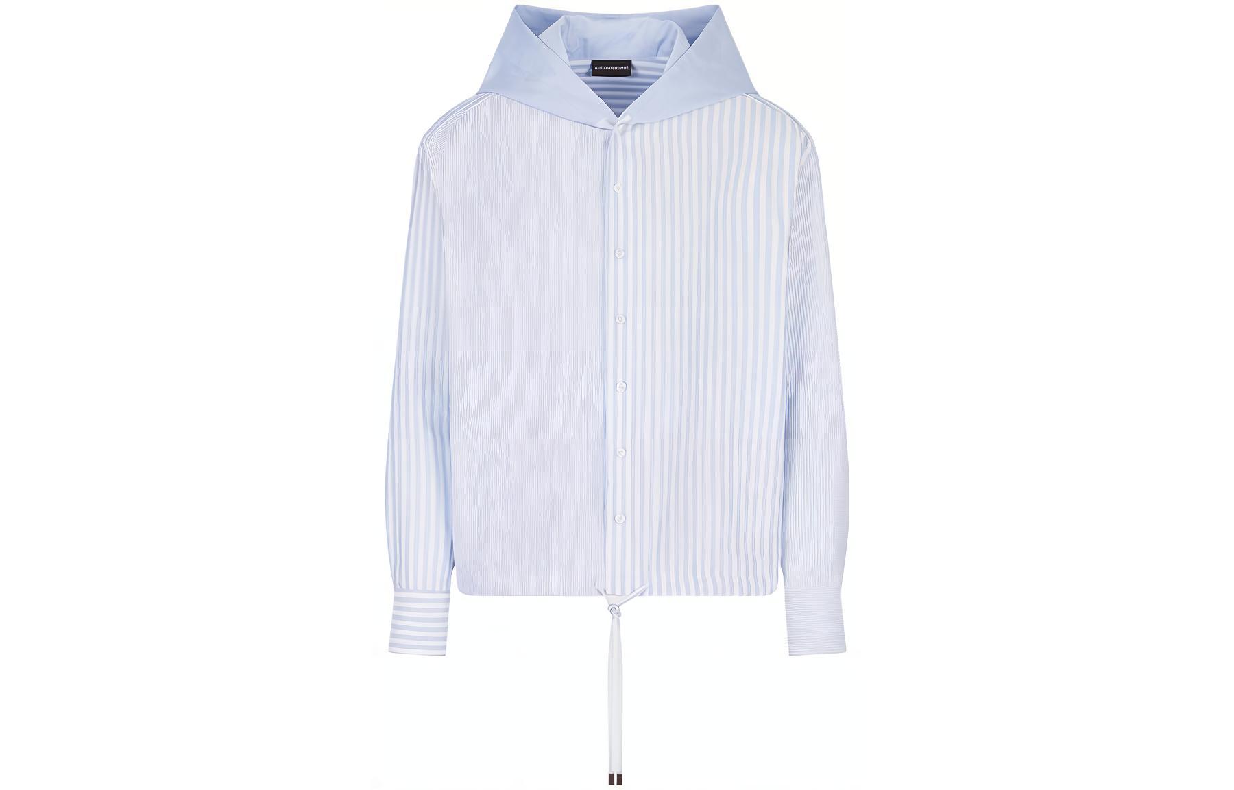 EMPORIO ARMANI Мужская рубашка светло-голубого цвета SS23
EMPORIO ARMANI Мужская рубашка светло-голубого цвета SS23