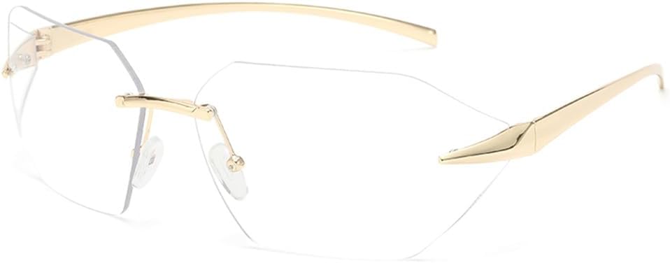 Мужские солнцезащитные очки Polygon для велоспорта, модные спортивные очки без оправы с защитой от УФ-излучения UV400, женские трендовые металлические солнцезащитные очки KTUCN, Gold Clear
Мужские солнцезащитные очки Polygon для велоспорта, модные спортивные очки без оправы с защитой от УФ-излучения UV400, женские трендовые металлические солнцезащитные очки KTUCN, Gold Clear