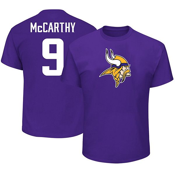 Мужская футболка Minnesota Vikings Big & Tall с именем и номером JJ McCarthy в фиолетовом цвете Fanatics
Мужская футболка Minnesota Vikings Big & Tall с именем и номером JJ McCarthy в фиолетовом цвете Fanatics