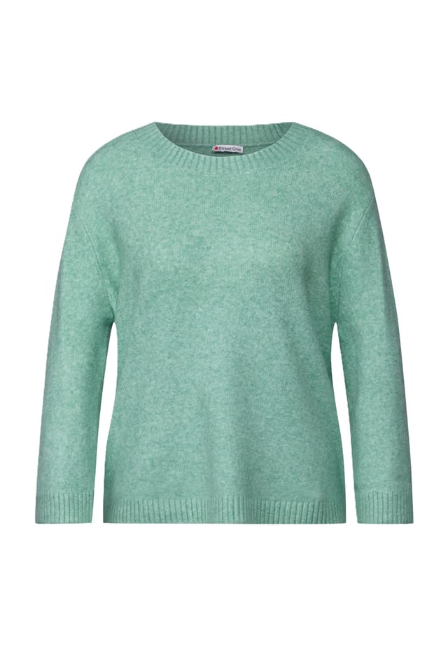 Вязаный свитер с рукавом 3/4 Street One, зеленый
Вязаный свитер с рукавом 3/4 Street One, зеленый