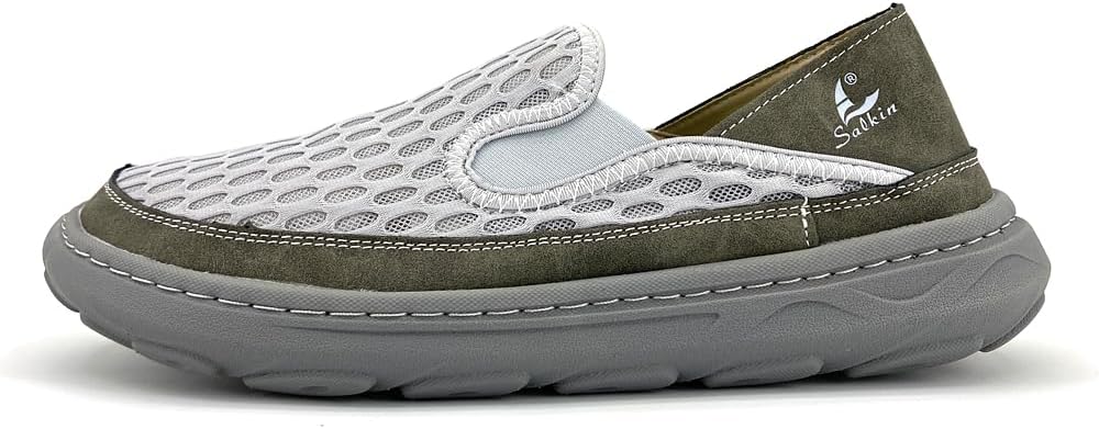 Мужские повседневные слипоны Salkin с сетчатым верхом, дышащие кроссовки-лоферы, ультралегкие и удобные для ходьбы, серый
Мужские повседневные слипоны Salkin с сетчатым верхом, дышащие кроссовки-лоферы, ультралегкие и удобные для ходьбы, серый