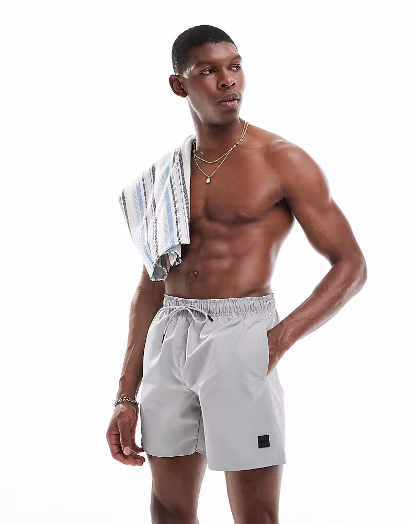 Плавки-шорты Boss Dive с карманами-карго серого цвета BOSS Orange
Плавки-шорты Boss Dive с карманами-карго серого цвета BOSS Orange