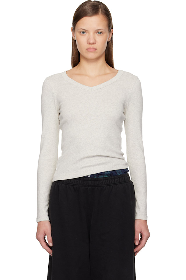 Flore Flore Серая футболка с длинными рукавами "Джилл"
Flore Flore Серая футболка с длинными рукавами "Джилл"