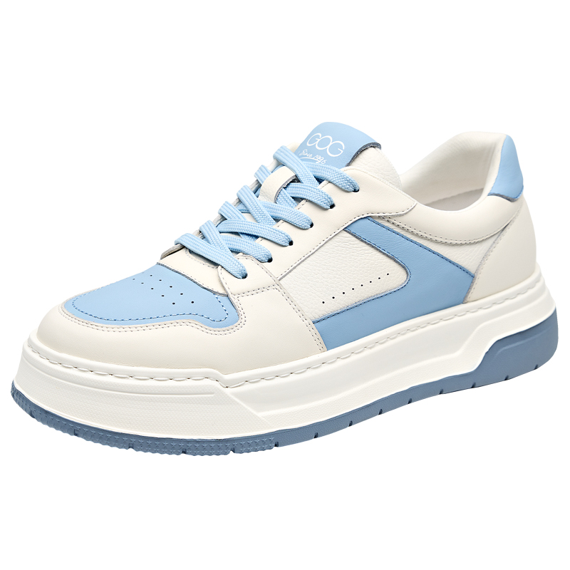 GOG Легкие и дышащие мужские низкие скейтерские кроссовки сине-белые, высота около 6 см, цвет Blue White, Height Approx. 6cm
GOG Легкие и дышащие мужские низкие скейтерские кроссовки сине-белые, высота около 6 см, цвет Blue White, Height Approx. 6cm