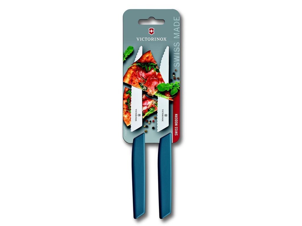 Нож для стейка Swiss Modern, 2 предмета, волнистый, 12см, блистер, кукуруза Victorinox Swiss Army
Нож для стейка Swiss Modern, 2 предмета, волнистый, 12см, блистер, кукуруза Victorinox Swiss Army