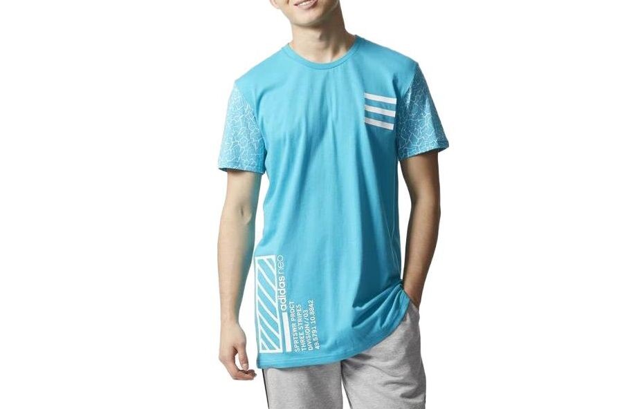 Футболка мужская синяя Adidas, синий
Футболка мужская синяя Adidas, синий