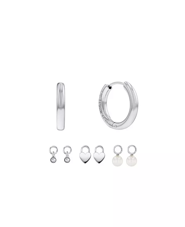 Подарочный набор женских сережек-хагге из нержавеющей стали Calvin Klein, silver-tone
Подарочный набор женских сережек-хагге из нержавеющей стали Calvin Klein, silver-tone