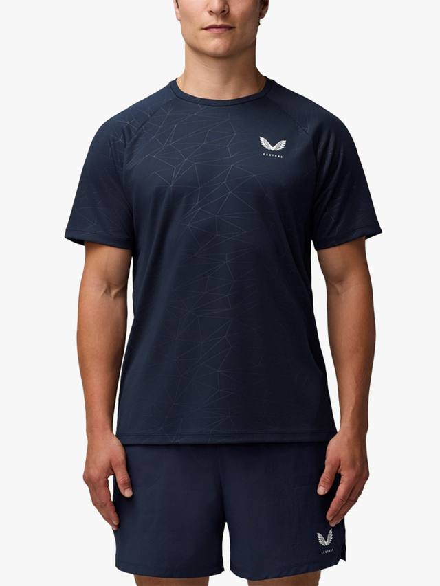 Мужская футболка для тренировок Adapt Castore, Midnight Navy/White
Мужская футболка для тренировок Adapt Castore, Midnight Navy/White