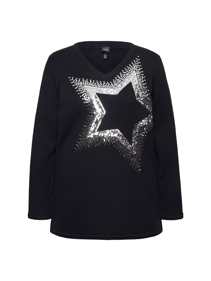 Пуловер Ulla Popken, черный
Пуловер Ulla Popken, черный