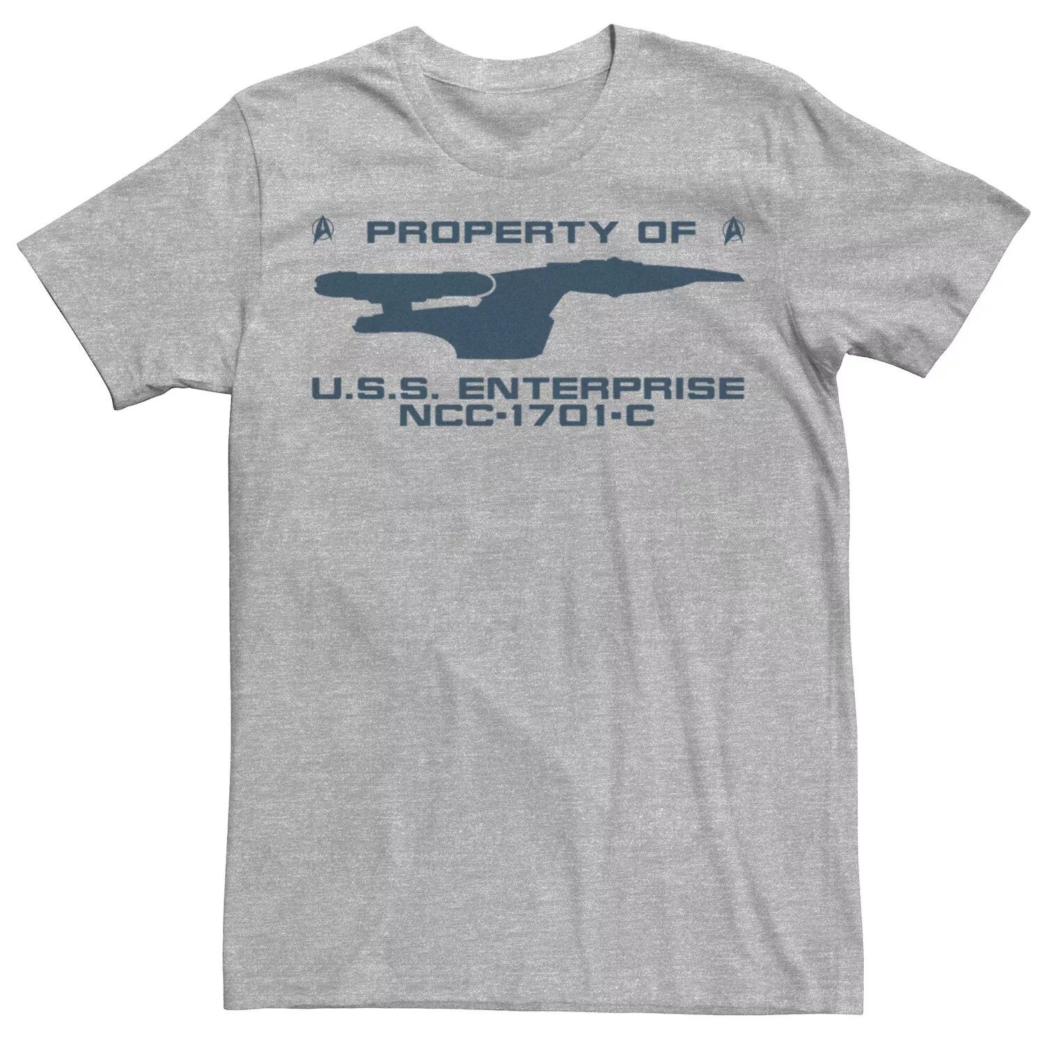 Мужской Star Trek The Next Generation U.S.S. Текстовая футболка Enterprise Property Licensed Character
Мужской Star Trek The Next Generation U.S.S. Текстовая футболка Enterprise Property Licensed Character