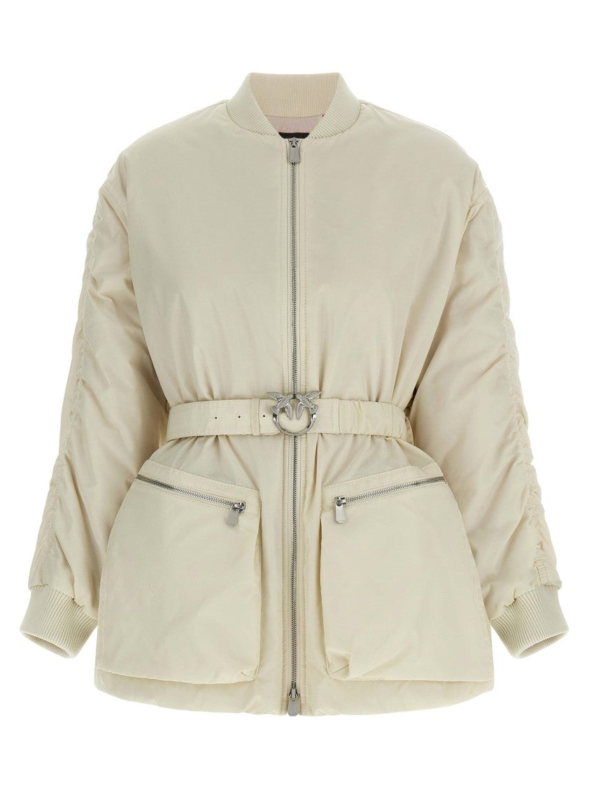 Бомбер с принтом 'Bacon' Pinko, Neutrals
Бомбер с принтом 'Bacon' Pinko, Neutrals