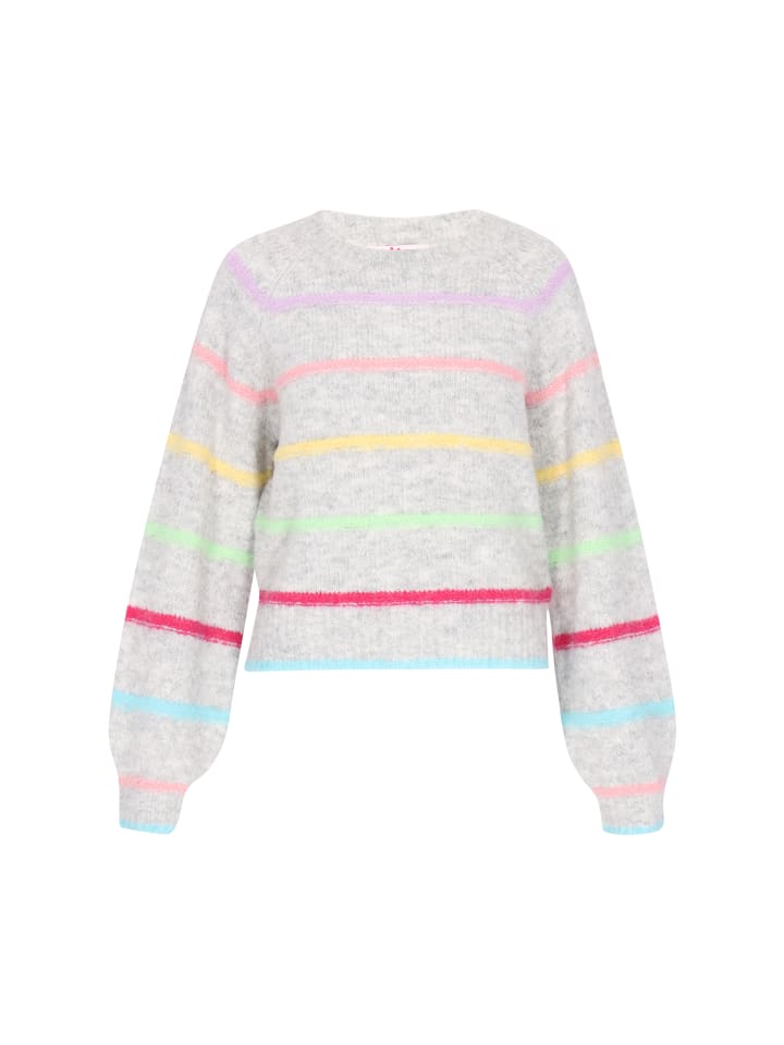 Женский свитер светло-серого цвета myMo
Женский свитер светло-серого цвета myMo