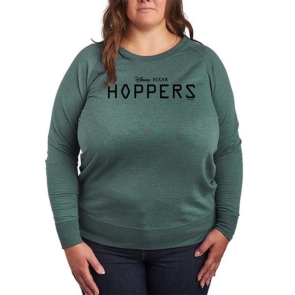 Футболка с длинным рукавом Plus size Hoppers Logo French Terry Disney / Pixar, Heather Juniper
Футболка с длинным рукавом Plus size Hoppers Logo French Terry Disney / Pixar, Heather Juniper