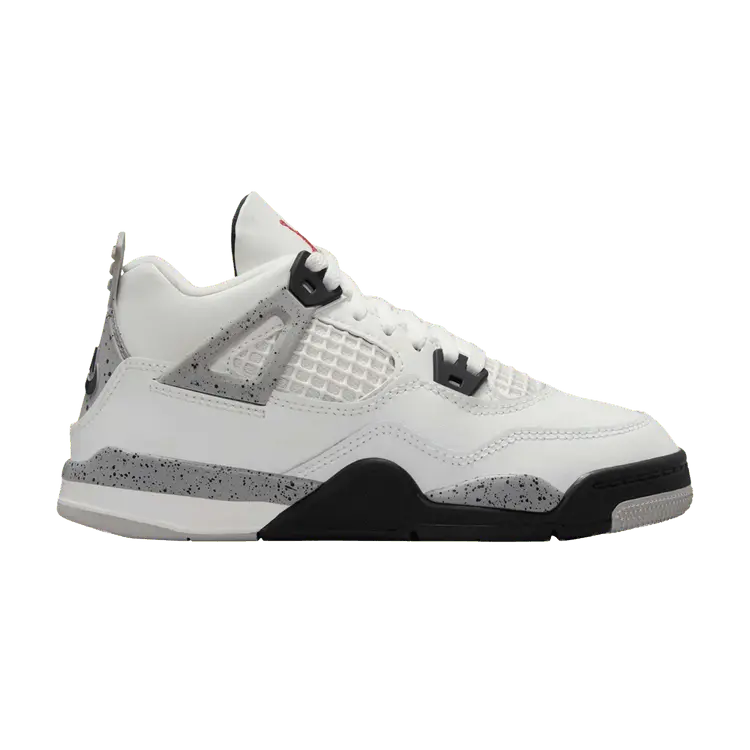 Кроссовки Air Jordan 4 Retro OG PS 'White Cement' 2025, белый
Кроссовки Air Jordan 4 Retro OG PS 'White Cement' 2025, белый
