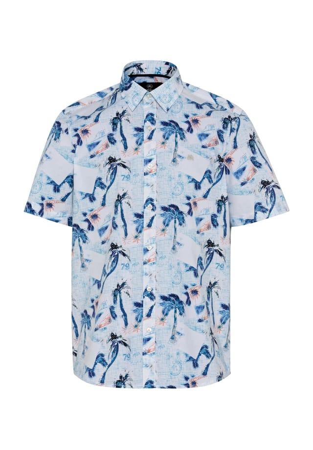 Повседневная рубашка обычного кроя с коротким рукавом и воротником на пуговицах Lerros, белый
Повседневная рубашка обычного кроя с коротким рукавом и воротником на пуговицах Lerros, белый