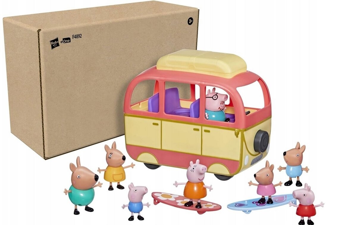 Кемпер «Свинка Пеппа Поездка в Австралию» F4892 Набор + фигурки 8 шт. Świnka Peppa
Кемпер «Свинка Пеппа Поездка в Австралию» F4892 Набор + фигурки 8 шт. Świnka Peppa