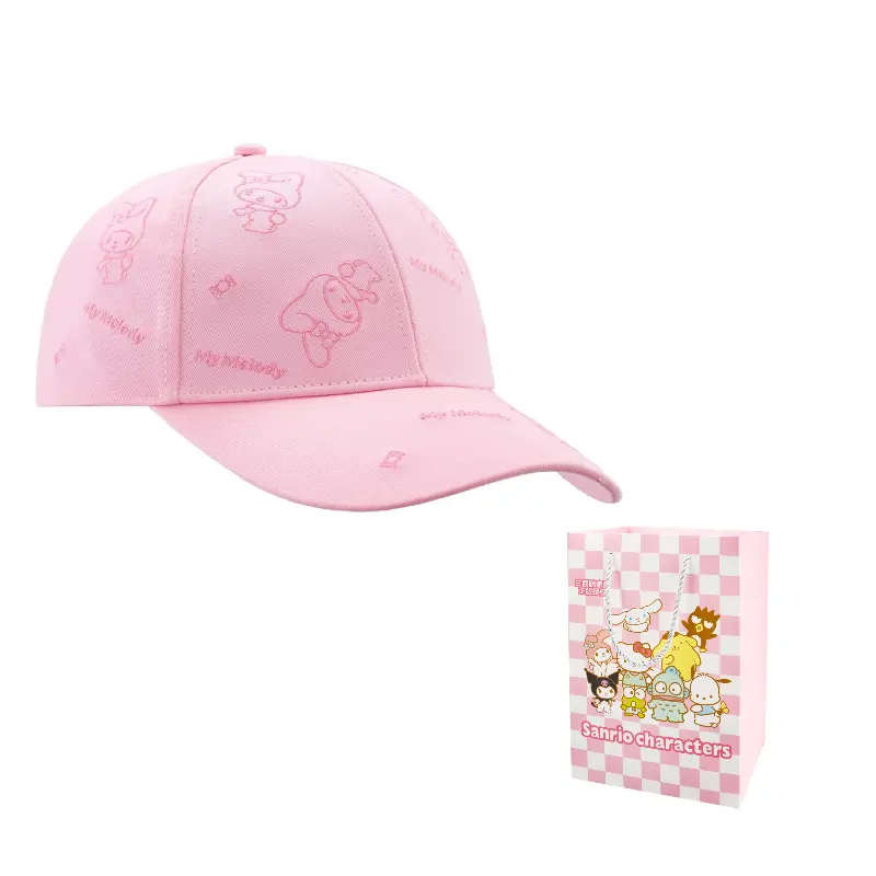 Sanrio Хлопковая бейсболка унисекс, My Melody Full Embroidery Baseball Cap
Sanrio Хлопковая бейсболка унисекс, My Melody Full Embroidery Baseball Cap