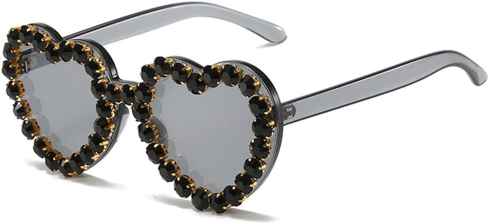 Винтажные розовые солнцезащитные очки в форме сердца с бриллиантами для женщин, роскошные солнцезащитные очки в стиле ретро, хип-хоп, стильные очки для женщин HYYZZC, Gray Black
Винтажные розовые солнцезащитные очки в форме сердца с бриллиантами для женщин, роскошные солнцезащитные очки в стиле ретро, хип-хоп, стильные очки для женщин HYYZZC, Gray Black