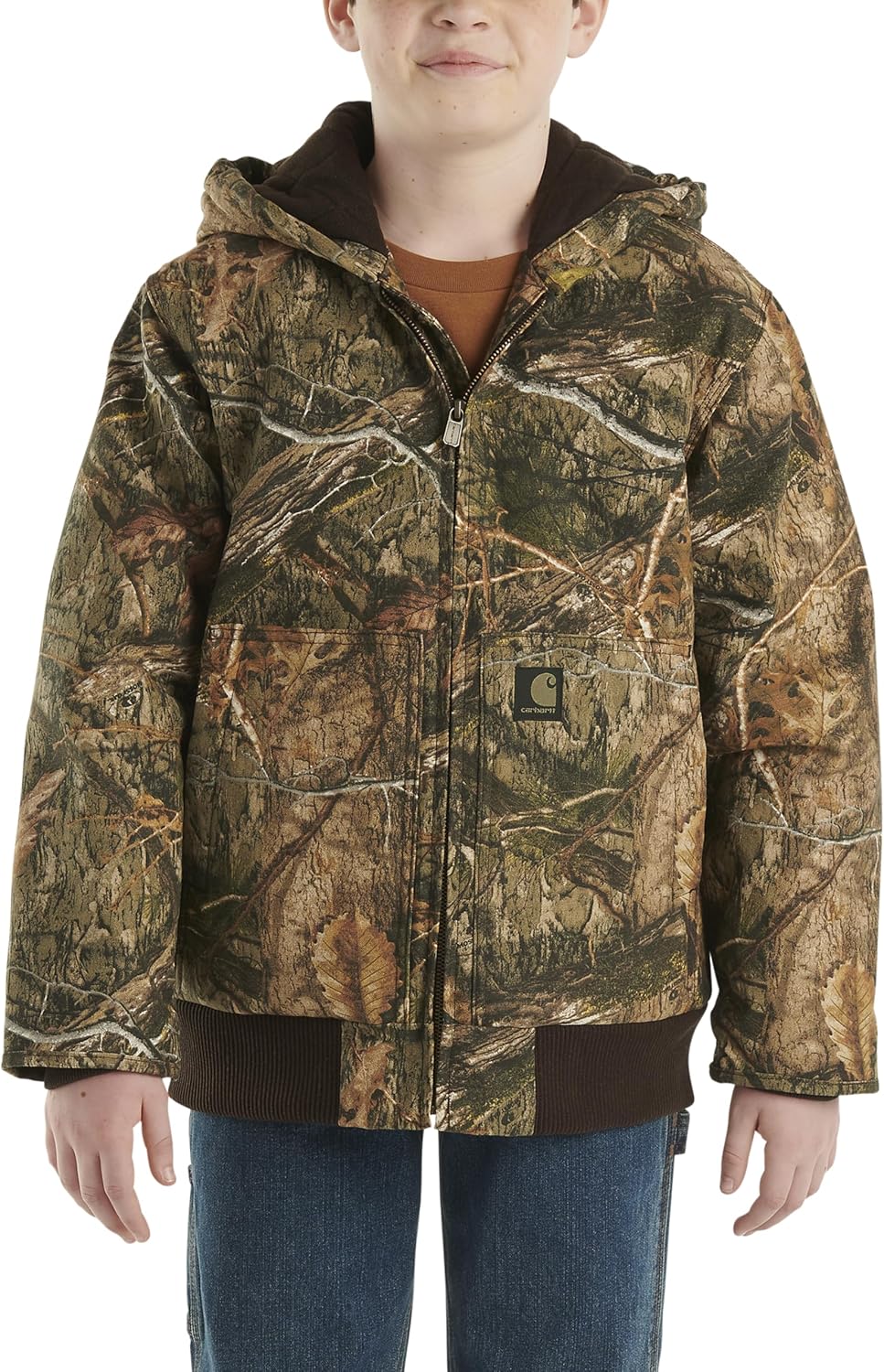 Утепленная куртка Carhartt Boys с капюшоном, фланелевой подкладкой и застежкой-молнией, Mossy Oak Country Dna
Утепленная куртка Carhartt Boys с капюшоном, фланелевой подкладкой и застежкой-молнией, Mossy Oak Country Dna