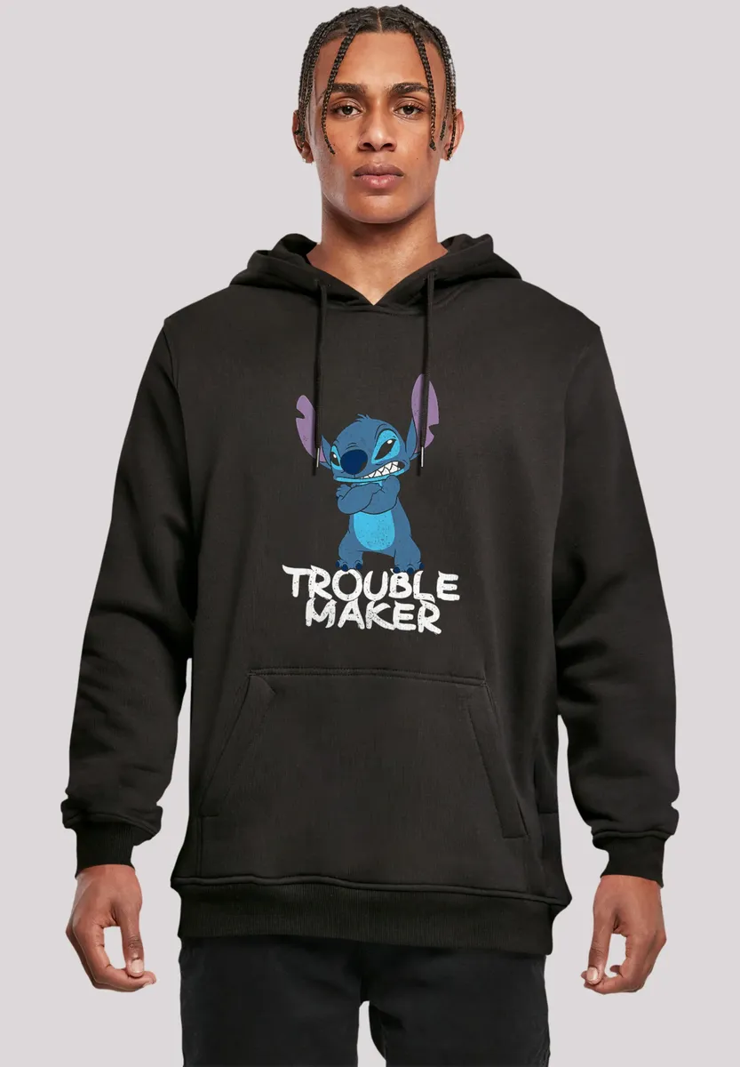 F4NT4STIC Толстовка "Disney Lilo & Stitch Trouble Maker Hooded Sweater", премиум качество, черный
F4NT4STIC Толстовка "Disney Lilo & Stitch Trouble Maker Hooded Sweater", премиум качество, черный