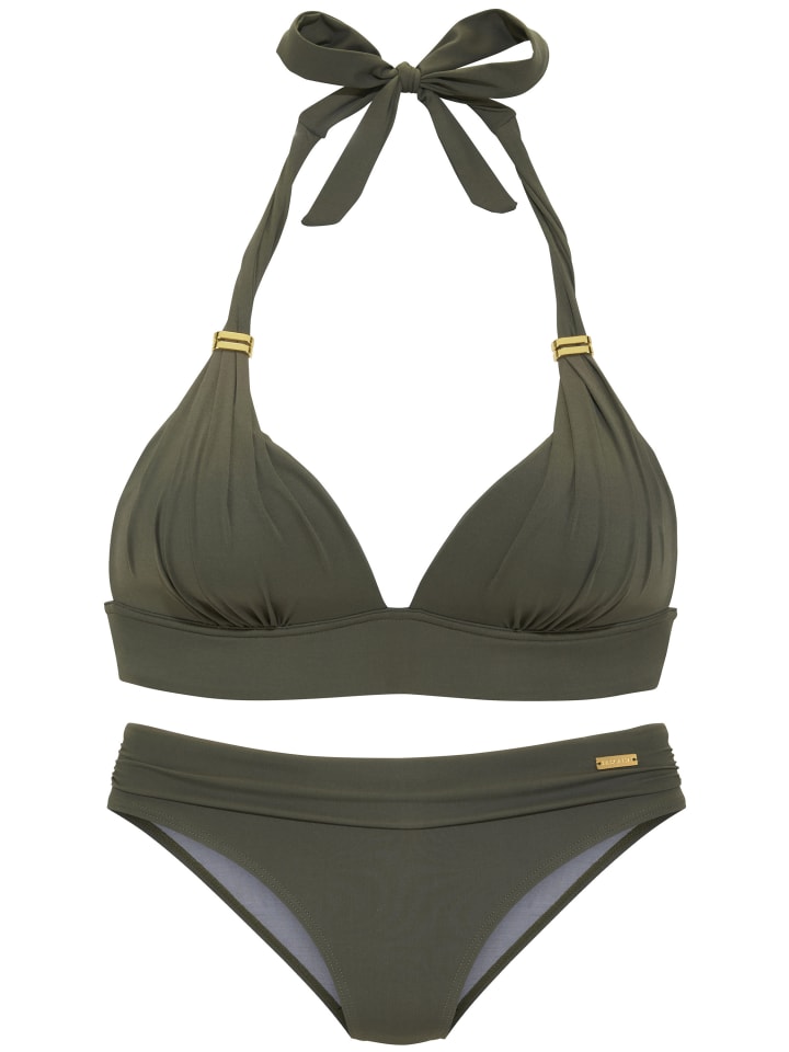 Комплект бикини LASCANA, оливковый
Комплект бикини LASCANA, оливковый