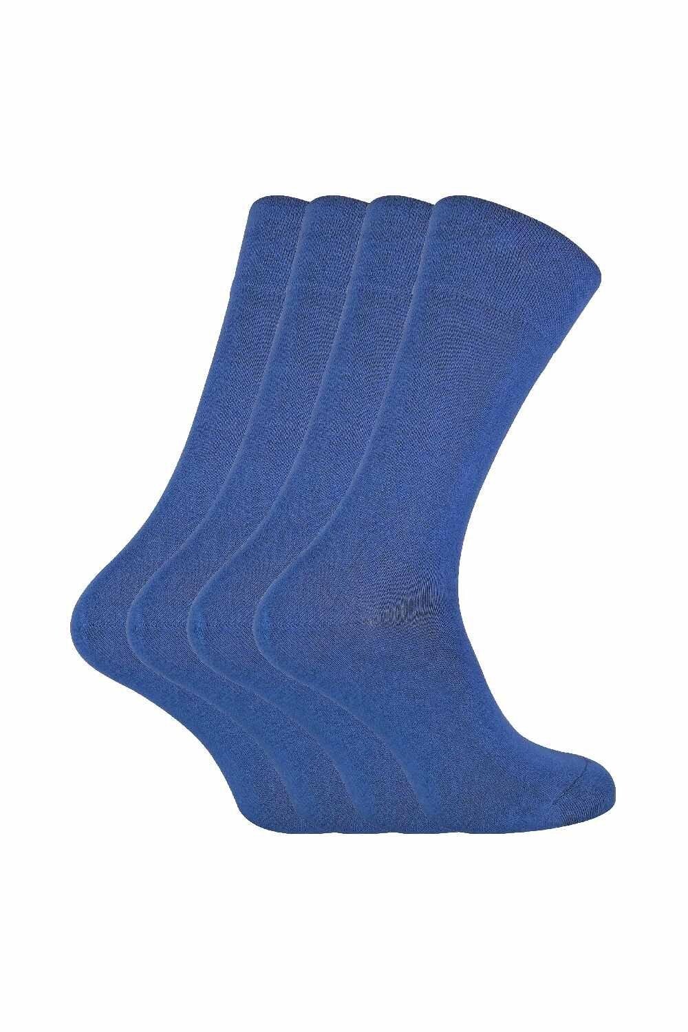 4 пары супермягких бамбуковых носков для костюма Sock Snob, синий
4 пары супермягких бамбуковых носков для костюма Sock Snob, синий