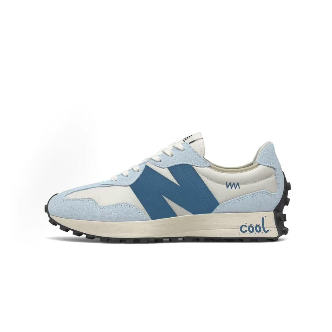 Дышащие кроссовки NB 327 Low top Unisex New Balance, светло-голубой
Дышащие кроссовки NB 327 Low top Unisex New Balance, светло-голубой
