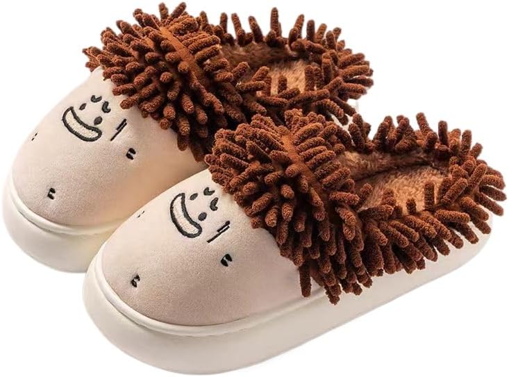 Женские мягкие пушистые домашние тапочки Кавай для пар, милые плюшевые теплые домашние тапочки для женщин и мужчин Plonme, коричневый
Женские мягкие пушистые домашние тапочки Кавай для пар, милые плюшевые теплые домашние тапочки для женщин и мужчин Plonme, коричневый