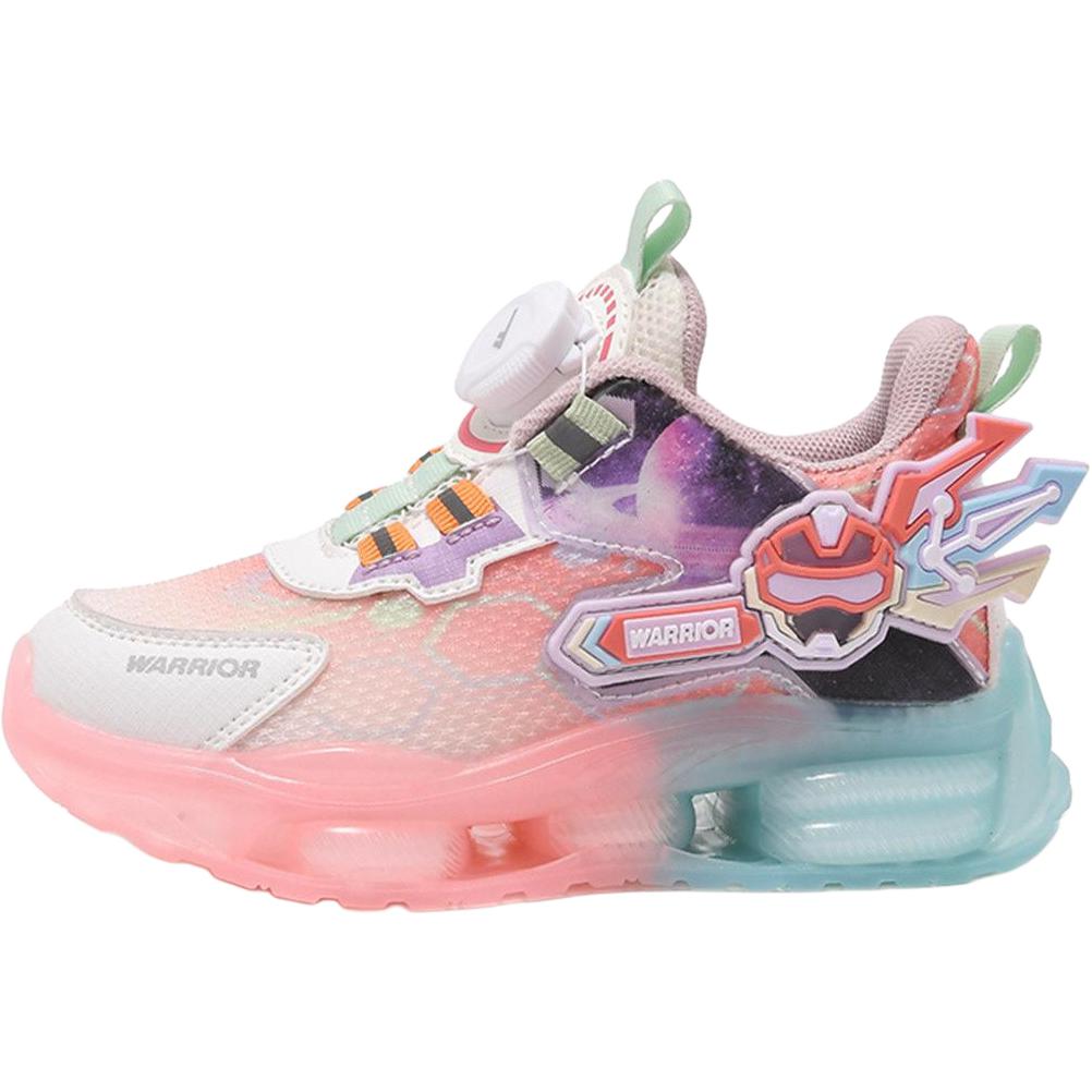 Кроссовки детские с низким верхом, устойчивые к скольжению и износу WARRIOR, розовый/белый/фиолетовый
Кроссовки детские с низким верхом, устойчивые к скольжению и износу WARRIOR, розовый/белый/фиолетовый