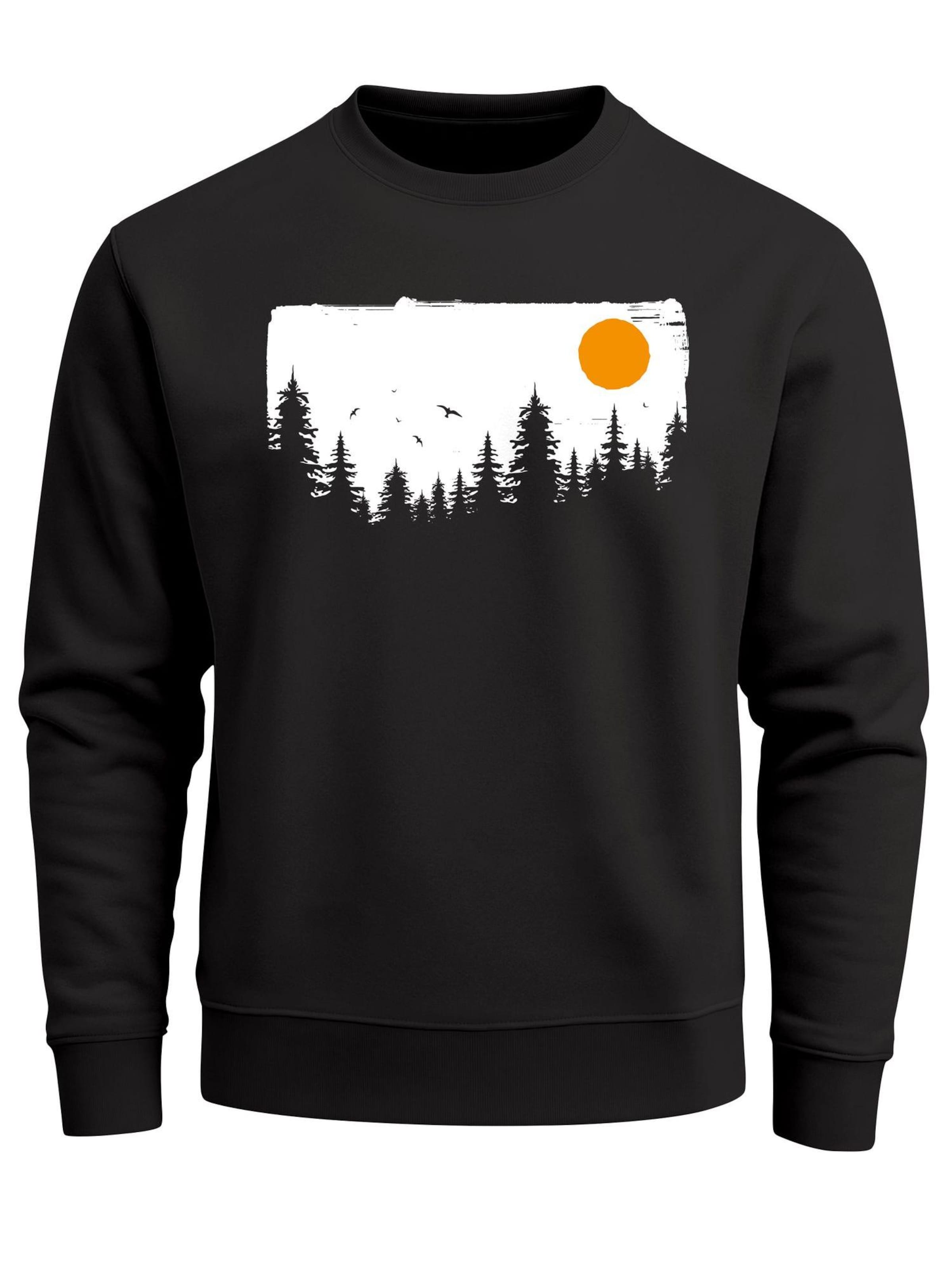 Neverless Свитшот 'Forest' в черном цвете
Neverless Свитшот 'Forest' в черном цвете