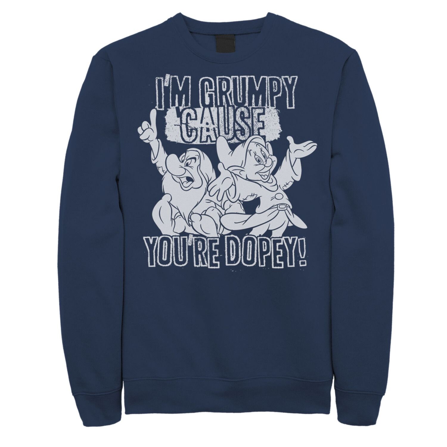 Мужской свитшот Snow White Grumpy Cause You're Dopey Disney
Мужской свитшот Snow White Grumpy Cause You're Dopey Disney