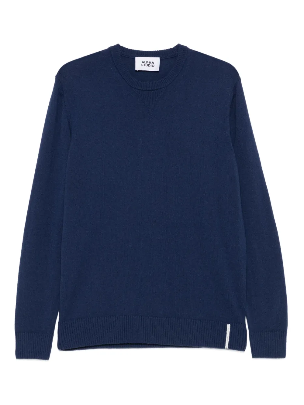 Шерстяной свитер с круглым вырезом ALPHA STUDIO, синий
Шерстяной свитер с круглым вырезом ALPHA STUDIO, синий