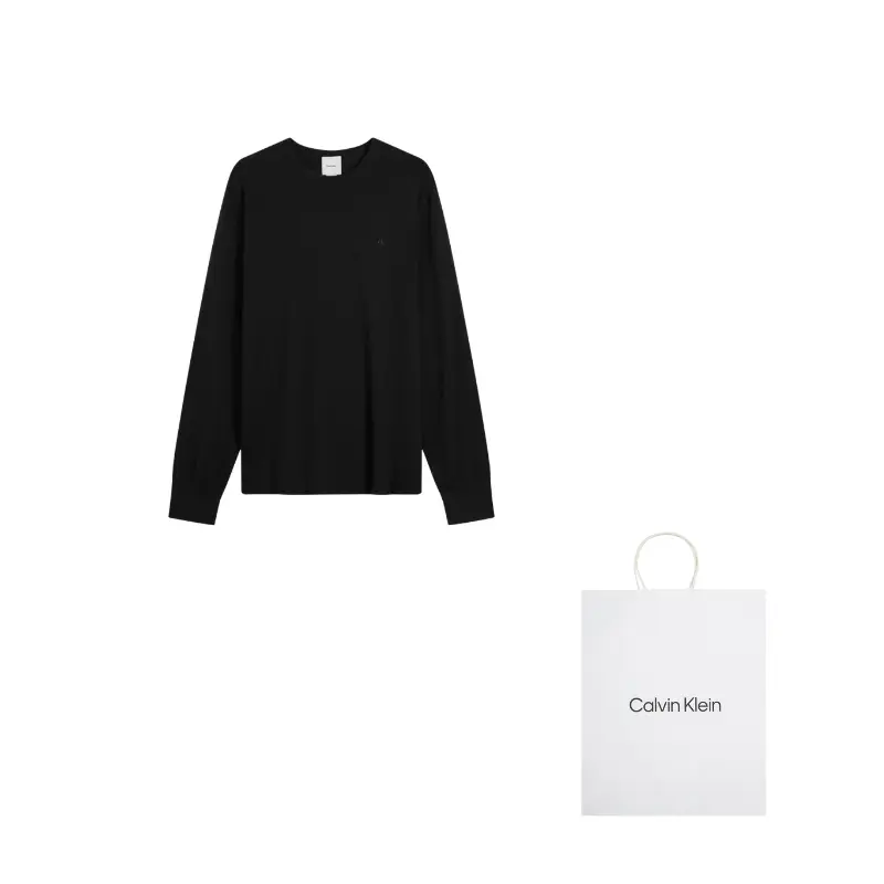 Джемпер с вышитым логотипом Calvin Klein, черный
Джемпер с вышитым логотипом Calvin Klein, черный