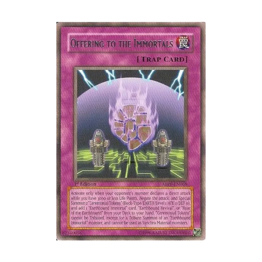 CCG Подношение Бессмертным (Редкий), Yu-Gi-Oh - Absolute Powerforce - Singles
CCG Подношение Бессмертным (Редкий), Yu-Gi-Oh - Absolute Powerforce - Singles