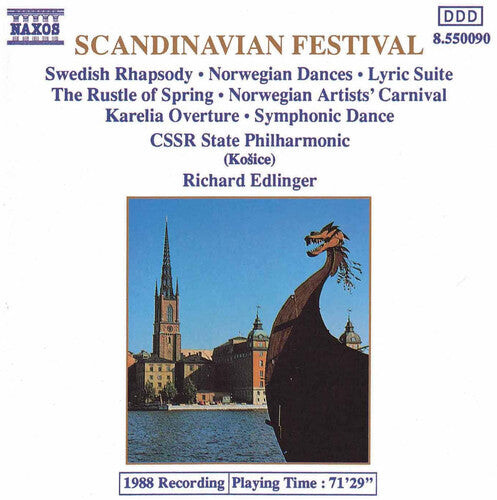 CD диск Edlinger, Richard / Cssr State Philharmonic: Scandinavian Festival
CD диск Edlinger, Richard / Cssr State Philharmonic: Scandinavian Festival