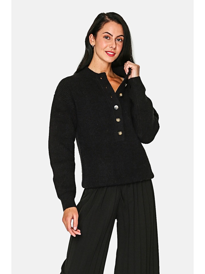 Кашемировый пуловер ASSUILI, черный
Кашемировый пуловер ASSUILI, черный