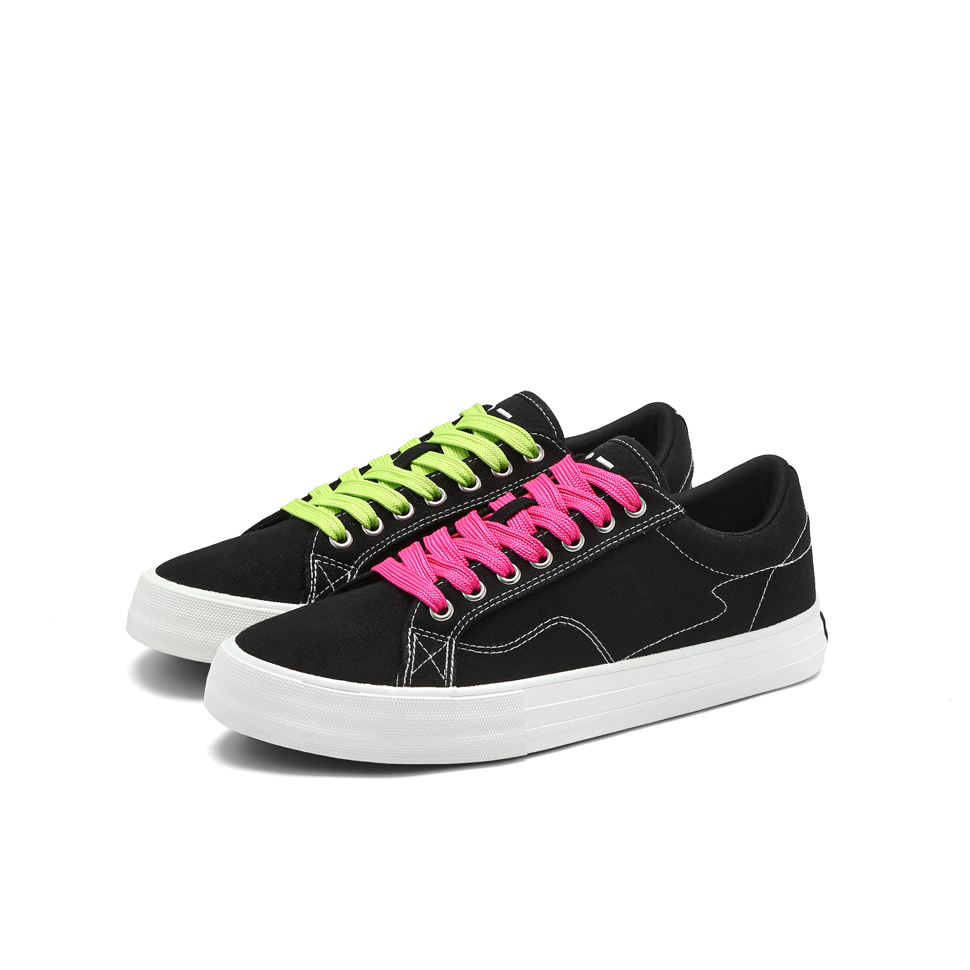 MINISO Покрытие, устойчивые к истиранию, сбалансированные, легкие и дышащие лоу-топ скейтбордские кроссовки унисекс - непарные черные фиолетовые зеленые
MINISO Покрытие, устойчивые к истиранию, сбалансированные, легкие и дышащие лоу-топ скейтбордские кроссовки унисекс - непарные черные фиолетовые зеленые