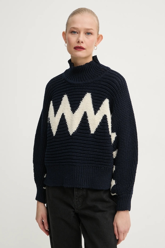 Шерстяной свитер Ba&Sh, темно-синий
Шерстяной свитер Ba&Sh, темно-синий